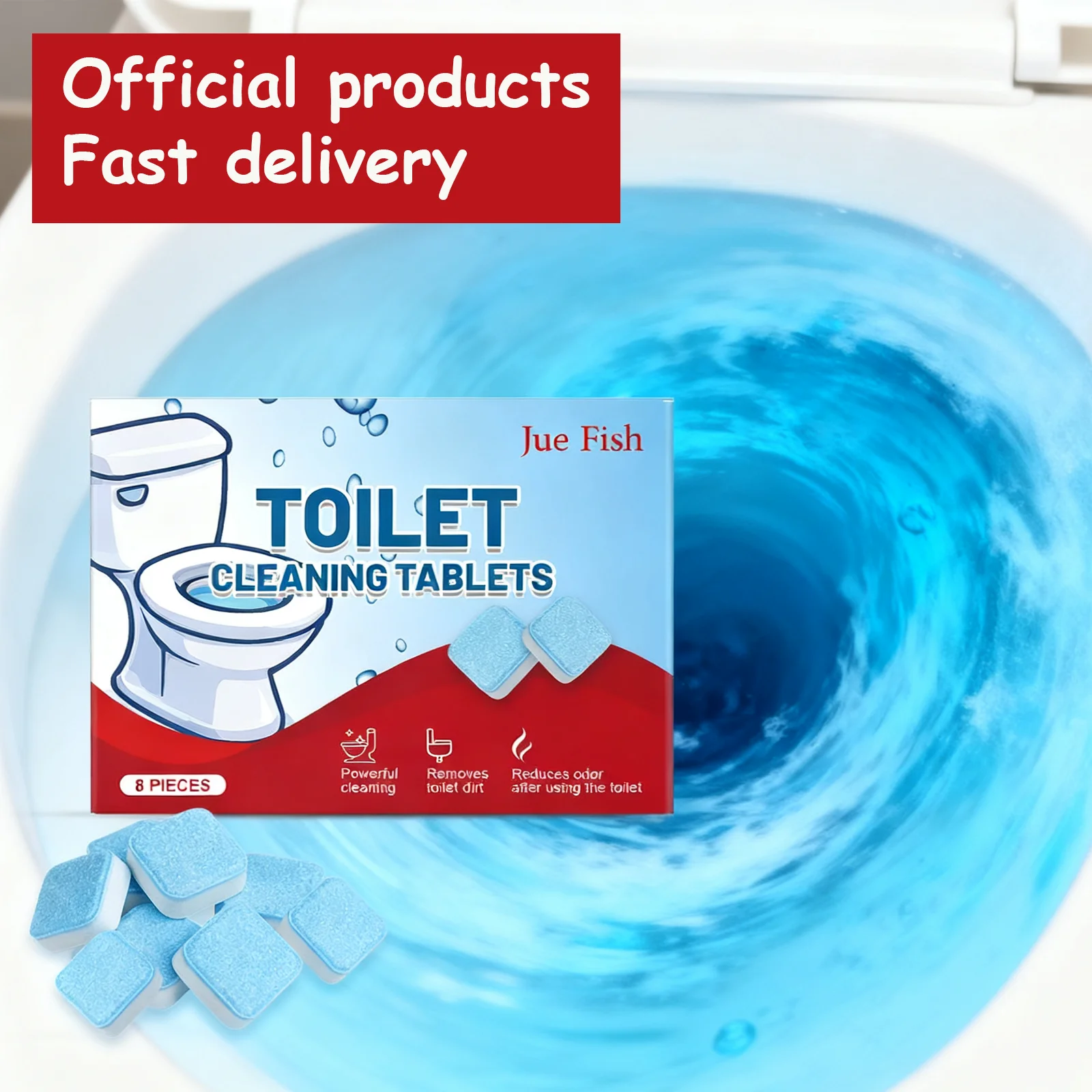 Toilet Cleaning Tablets for Cleaning, Removing Dirt, Odor, Freshness, Fragrance Preservation, Toilet Automatic Cleaning Agent
Toilet Cleaning Tablets for Cleaning, Removing Dirt, Odor, Freshness, Fragrance Preservation, Toilet Automatic Cleaning Agent