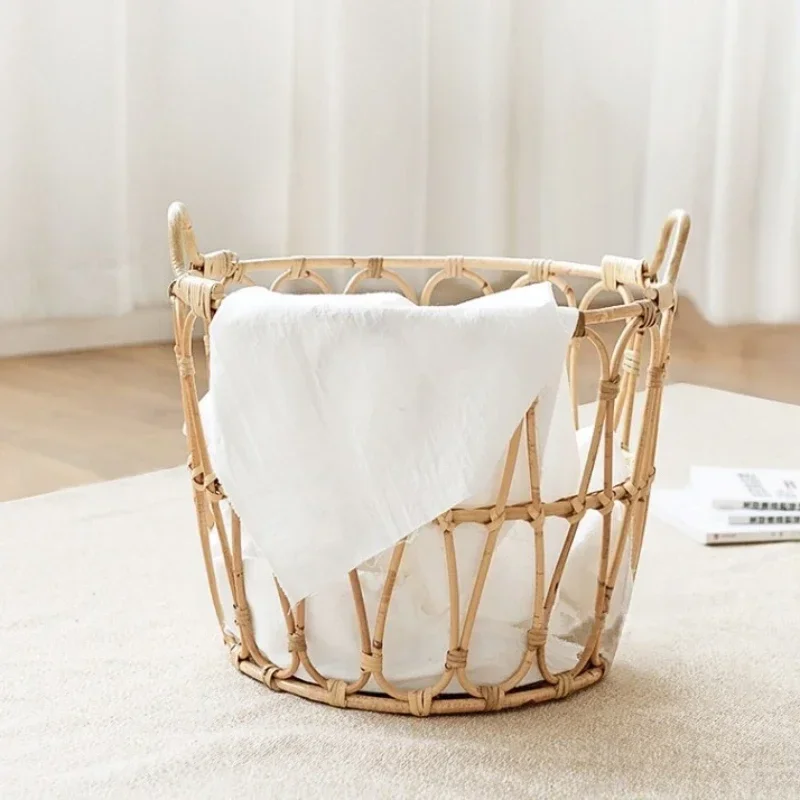 Nordic Hand Woven Wicker Home Laundry Basket Modern Simple Toy Clothes Storage Box Multifunctional Decorative Organizer
Nordic Hand Woven Wicker Home Laundry Basket Modern Simple Toy Clothes Storage Box Multifunctional Decorative Organizer