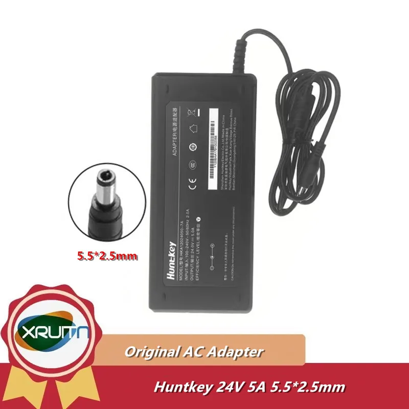 Оригинальное зарядное устройство переменного тока Huntkey HKA12024050-7A, 24 В, 5 А, источник питания HDZ1201-3E, 120 Вт
Оригинальное зарядное устройство переменного тока Huntkey HKA12024050-7A, 24 В, 5 А, источник питания HDZ1201-3E, 120 Вт