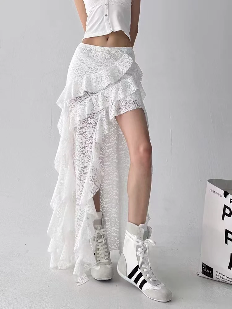 Women's White Black French Elegant Half Skirt Y2K Harajuku High Street Fashion Aesthetics Sexy Retro 2000S Skirt Clothing 2025
Women's White Black French Elegant Half Skirt Y2K Harajuku High Street Fashion Aesthetics Sexy Retro 2000S Skirt Clothing 2025