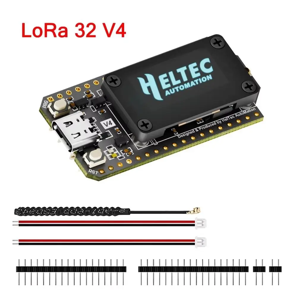 Плата ESP32 с OLED-дисплеем 0,96 дюйма, LoRa 32 V4, BLE, на солнечной энергии, Meshtastic, GPS, отладочная плата, маломощная Mesh-сеть, WiFi Mesh-сеть
Плата ESP32 с OLED-дисплеем 0,96 дюйма, LoRa 32 V4, BLE, на солнечной энергии, Meshtastic, GPS, отладочная плата, маломощная Mesh-сеть, WiFi Mesh-сеть