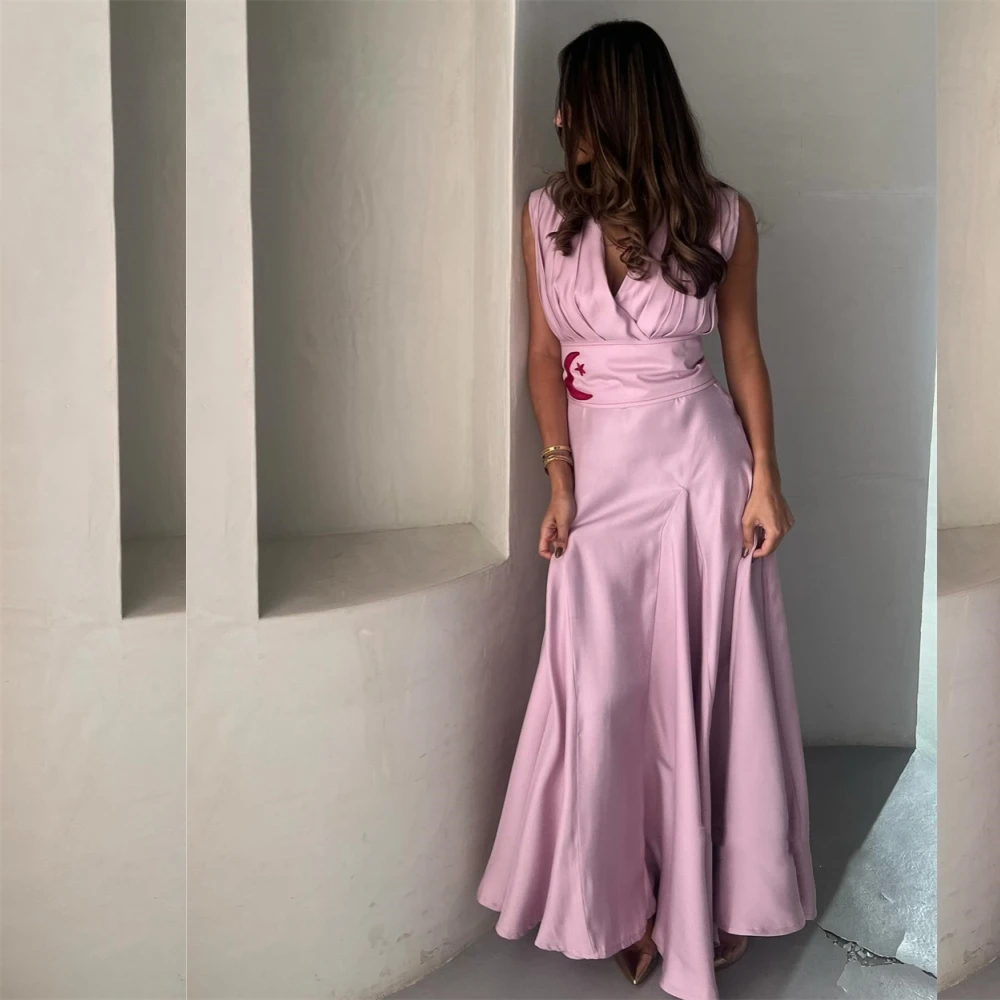 Jiayigong High Quality Exquisite Charmeuse Pattern Valentine's Day A-line V-neck Bespoke Occasion Gown Midi Dresses
Jiayigong High Quality Exquisite Charmeuse Pattern Valentine's Day A-line V-neck Bespoke Occasion Gown Midi Dresses
