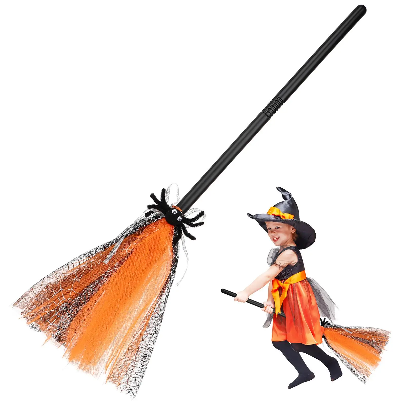 Halloween Costumes for Adults Broom Party Witch Besom Cosplay Supplies Prop Orange Child
Halloween Costumes for Adults Broom Party Witch Besom Cosplay Supplies Prop Orange Child