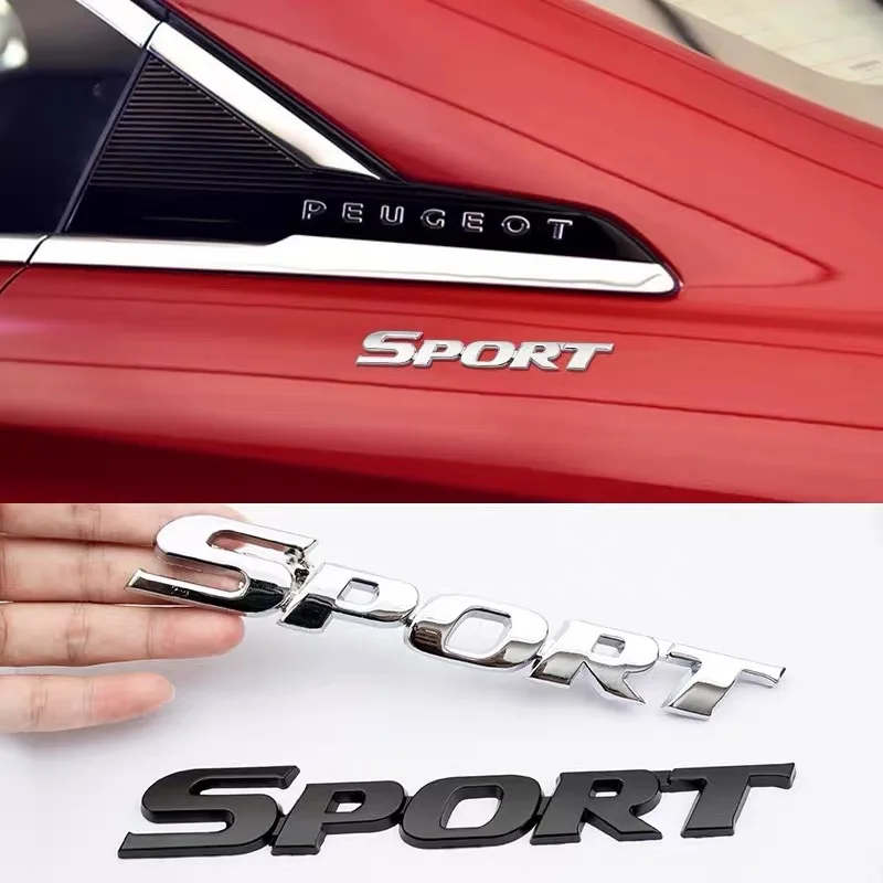 1/2PCS Sporty design for car stickers; the logo features a 3D metal design and can be installed on the rear side door of the car
1/2PCS Sporty design for car stickers; the logo features a 3D metal design and can be installed on the rear side door of the car