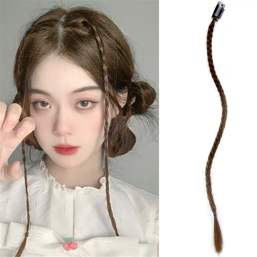Y2K женский парик, коса для девочек, модная коса для парика, коса из жареного теста, бесследный невидимый зажим BB, боксерская коса
Y2K женский парик, коса для девочек, модная коса для парика, коса из жареного теста, бесследный невидимый зажим BB, боксерская коса