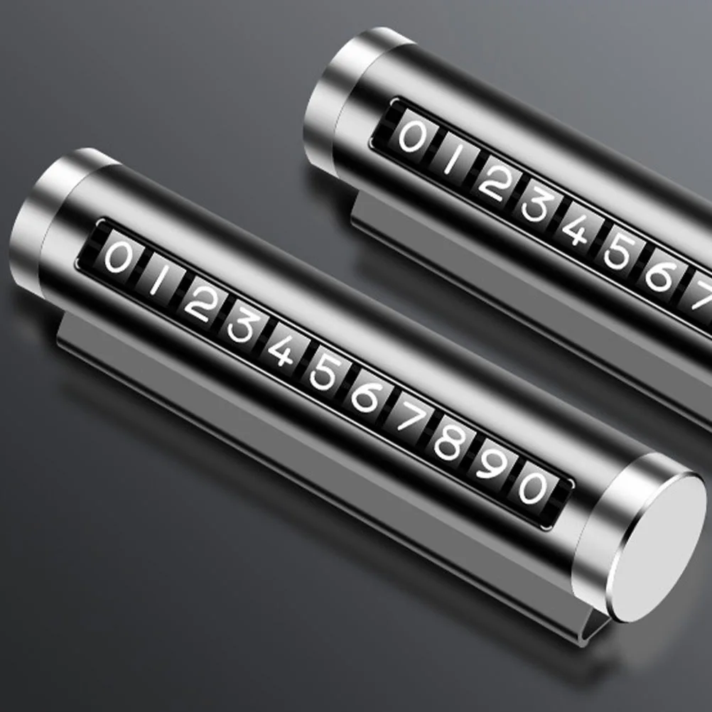 2Pcs Car Temporary Parking Card Durable Metal Adjustable Phone Easy to Install and Remove Car Phone
2Pcs Car Temporary Parking Card Durable Metal Adjustable Phone Easy to Install and Remove Car Phone