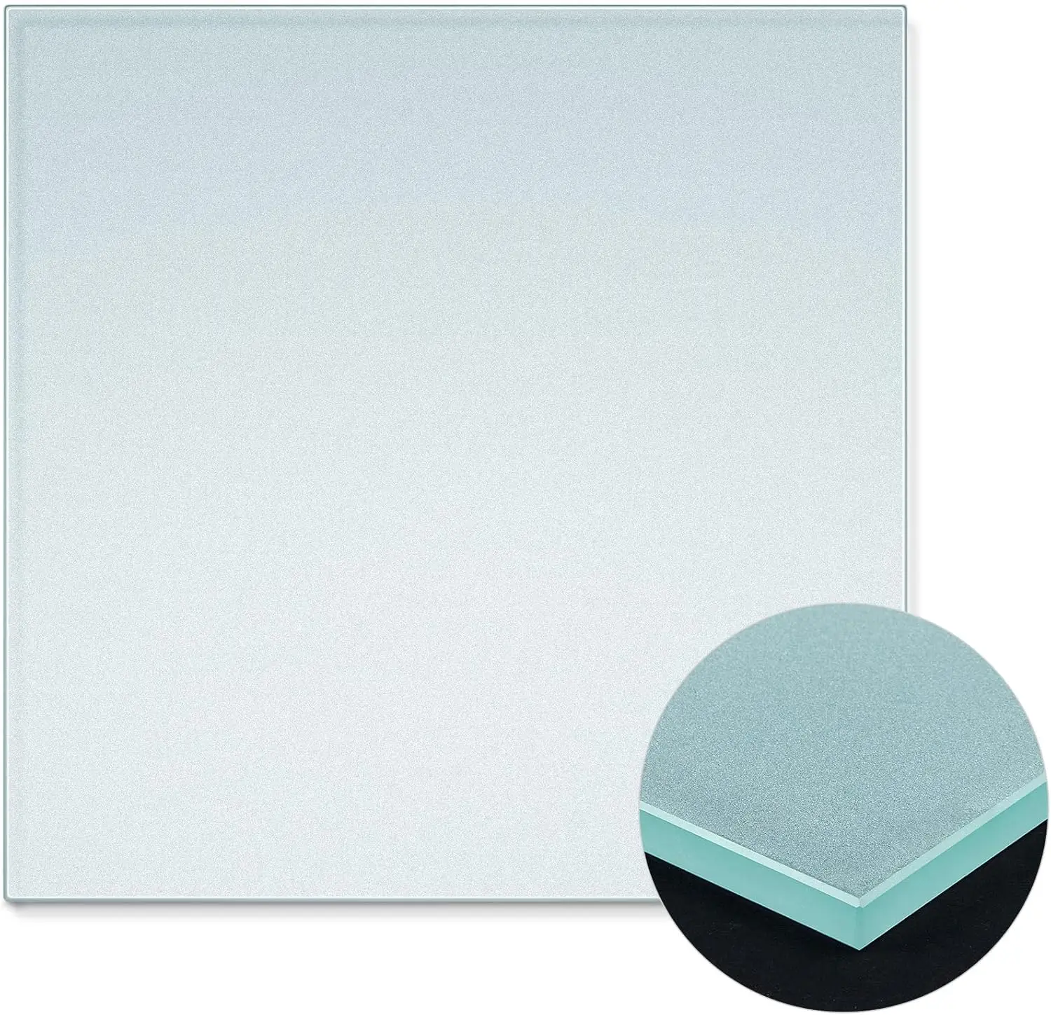 1 Pcs 12 x 12 x 0.3 Inch Tempered Frosted Glass Paint Muller Slab Mineral Pigment Grinding Plate for DIY Oil Painting Wa
1 Pcs 12 x 12 x 0.3 Inch Tempered Frosted Glass Paint Muller Slab Mineral Pigment Grinding Plate for DIY Oil Painting Wa