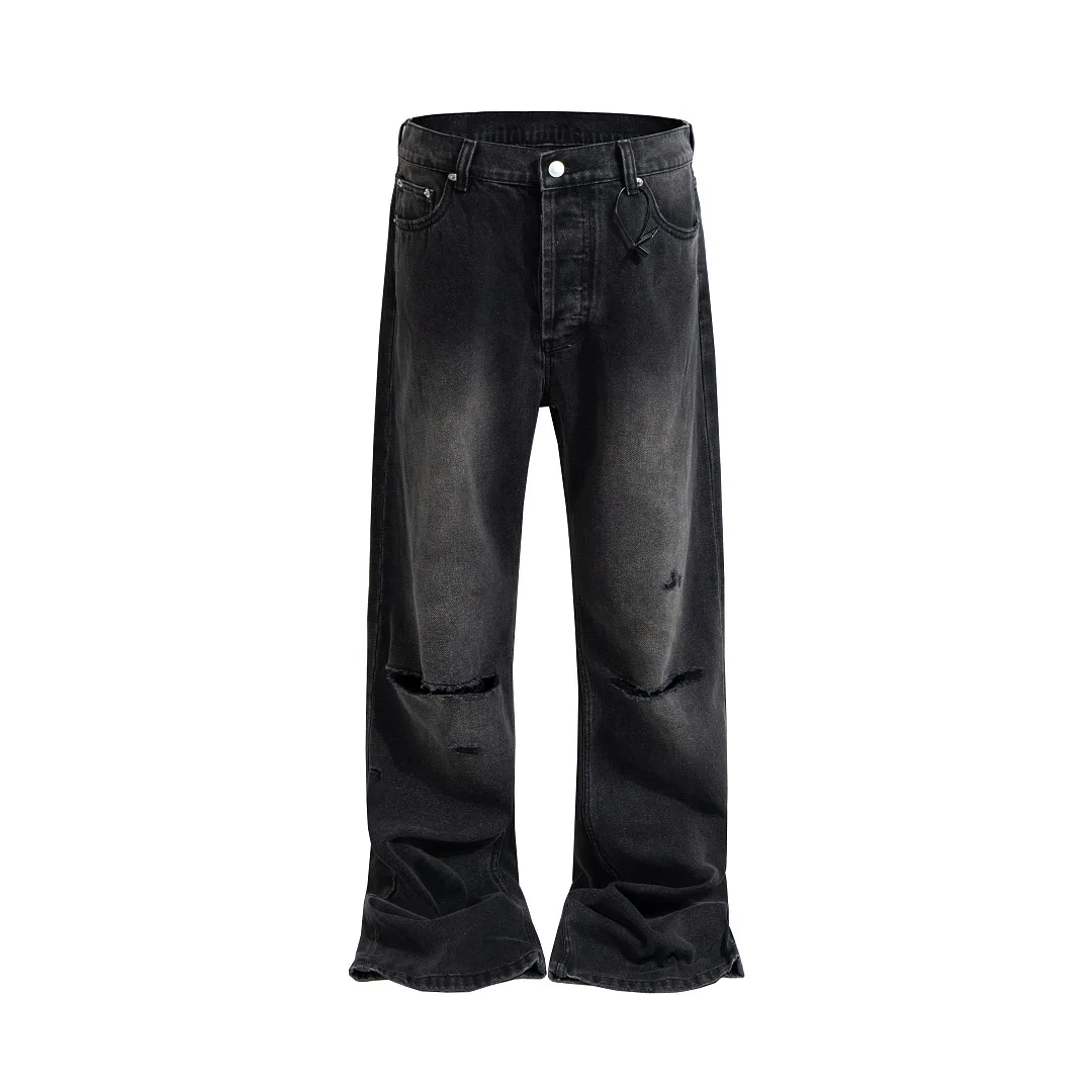 European & American Slash Ripped Hand-painted Distressed Denim Trousers Hip Hop High Street Jeans Pants for Youth Men and Women
European & American Slash Ripped Hand-painted Distressed Denim Trousers Hip Hop High Street Jeans Pants for Youth Men and Women