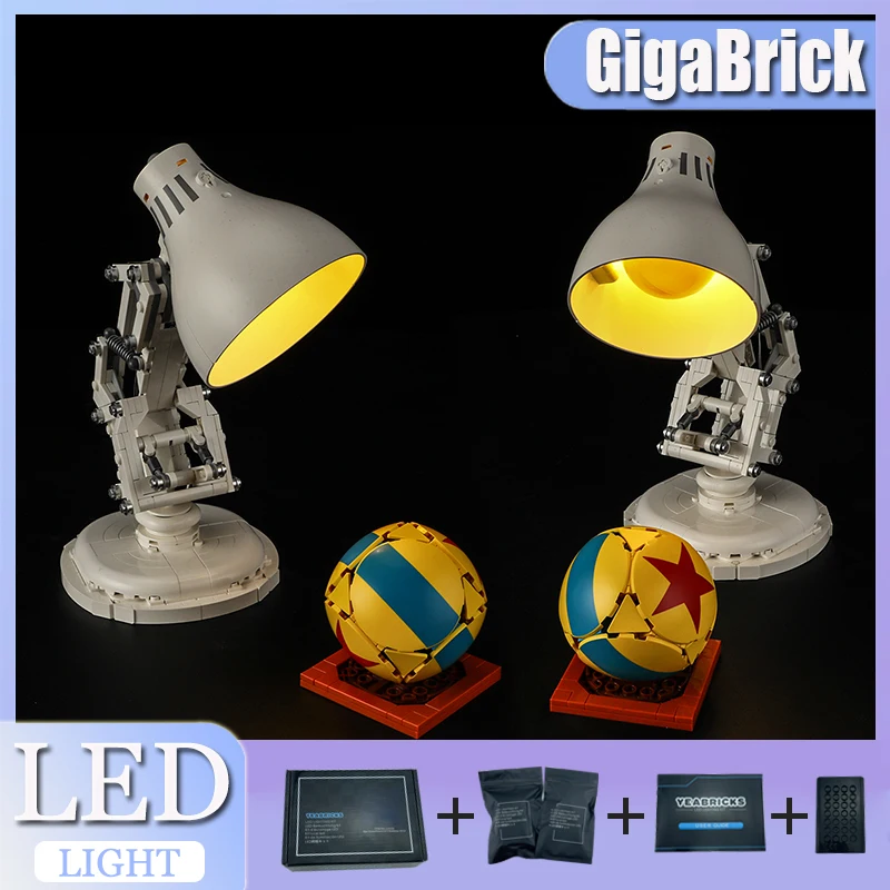 Комплект светодиодных фонарей «сделай сам» для LEGO 21357 Pixar Luxo Jr. (только светодиодный светильник, без модели блоков)
Комплект светодиодных фонарей «сделай сам» для LEGO 21357 Pixar Luxo Jr. (только светодиодный светильник, без модели блоков)
