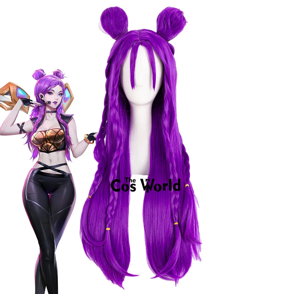 LOL KDA Group Kaisa 100cm Long Straight Games Cosplay Wigs Fiber Heat Resistant Synthetic Hair + Wig Cap
LOL KDA Group Kaisa 100cm Long Straight Games Cosplay Wigs Fiber Heat Resistant Synthetic Hair + Wig Cap