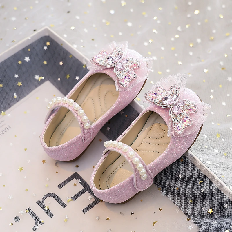Kids'Casual Shoes PU Leather Sequin Bow Pearl Sunmmer Outdoor Shoes For Children Anti-slip Breathable White Pink Size 21-36
Kids'Casual Shoes PU Leather Sequin Bow Pearl Sunmmer Outdoor Shoes For Children Anti-slip Breathable White Pink Size 21-36
