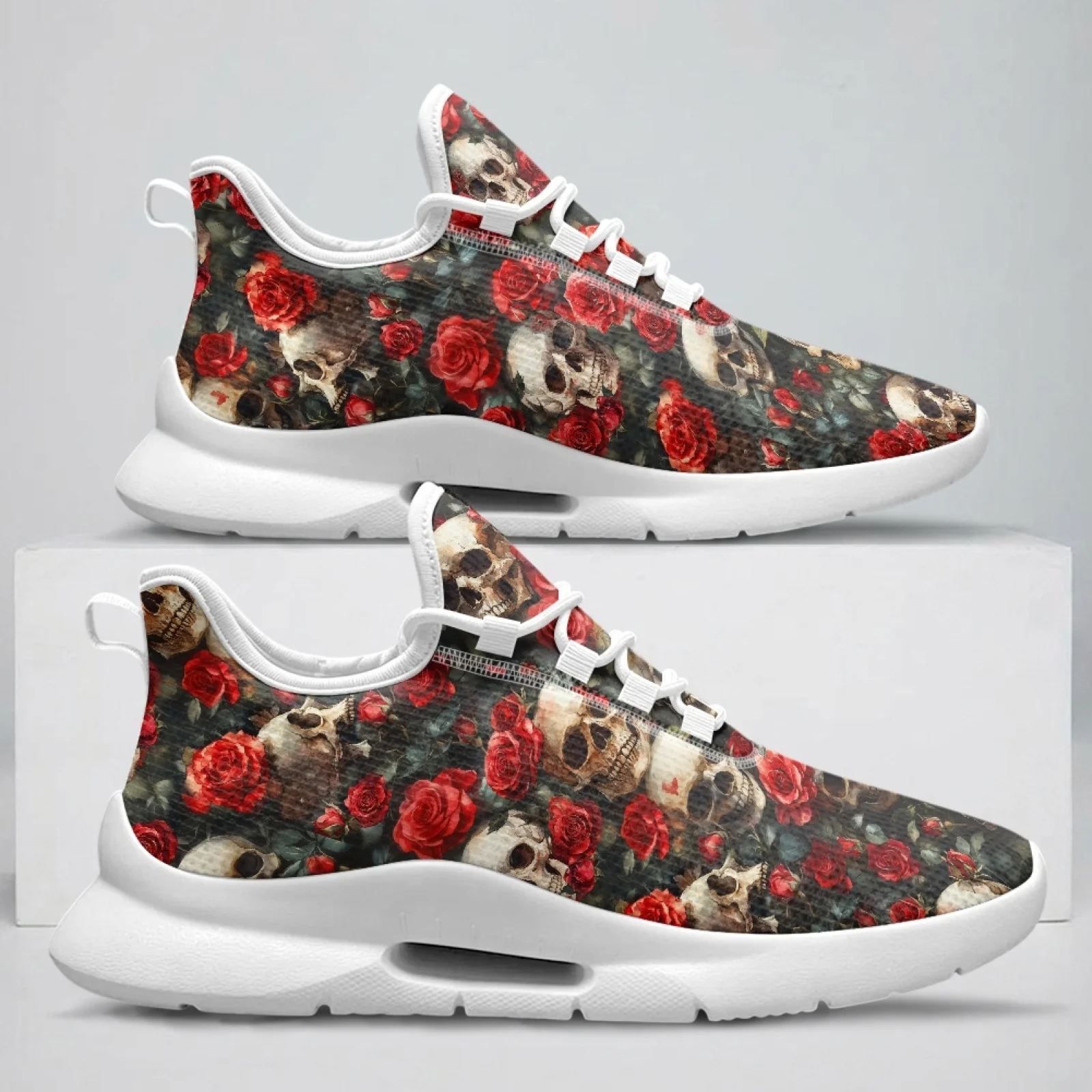 XIXIRIMIDO Lace-up Casual Shoes Mens Sneakers Comfortable Mesh Breathable Walking Shoes Women's Lightweight Sneaker Rose Skull
XIXIRIMIDO Lace-up Casual Shoes Mens Sneakers Comfortable Mesh Breathable Walking Shoes Women's Lightweight Sneaker Rose Skull