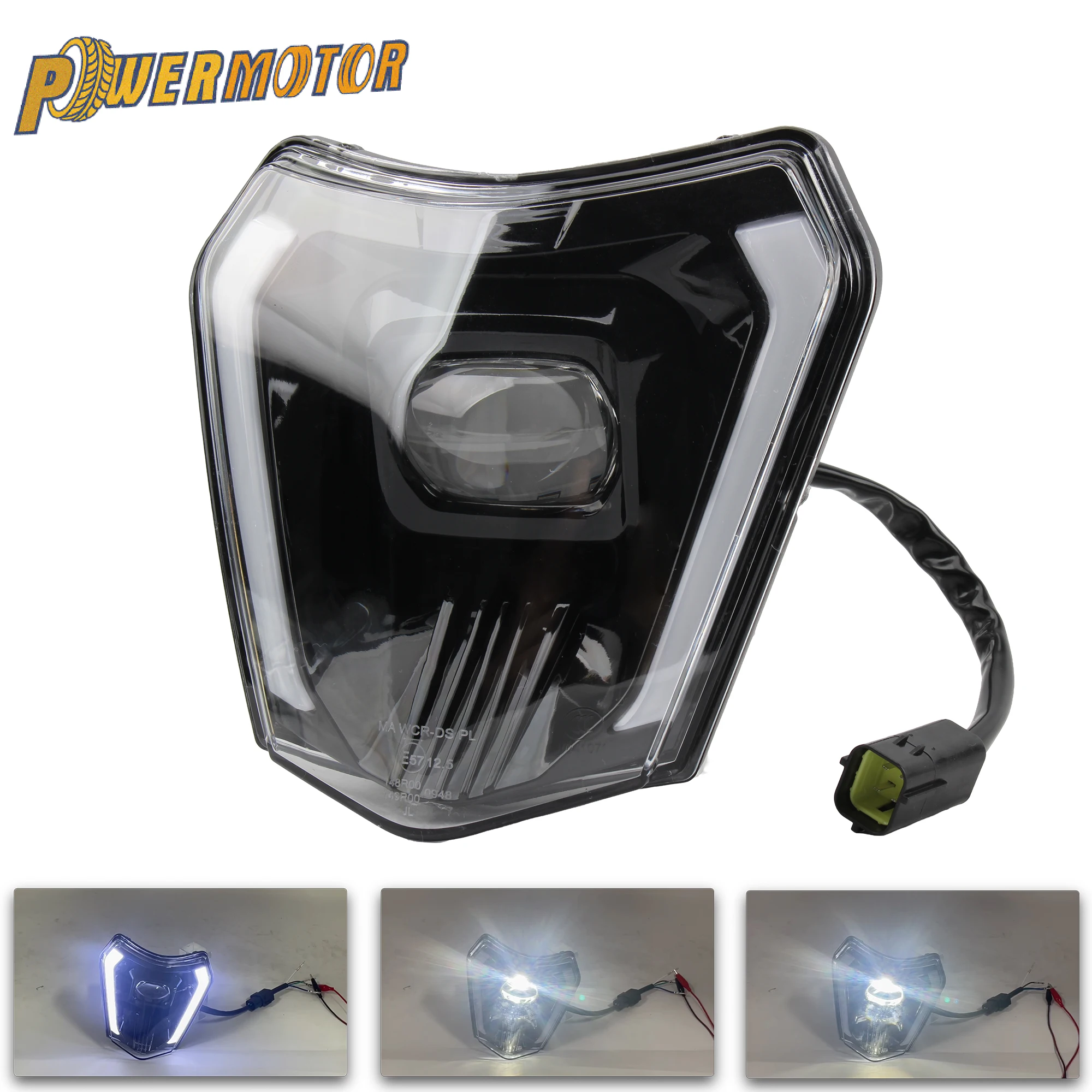 Motorcycle Wick Headlight LED for KTM EXC SXF XCW 150 250 300 450 Headlamp Fairing Accessories Dirt Bike Supermoto Motocross
Motorcycle Wick Headlight LED for KTM EXC SXF XCW 150 250 300 450 Headlamp Fairing Accessories Dirt Bike Supermoto Motocross