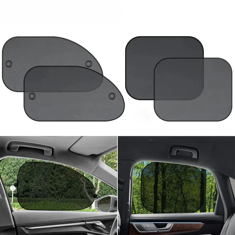 Car Sun Shade Side Window Curtain Front Rear Window Sunshade Summer UV Blocking Suction Cup Car Sun Protection Curtains
Car Sun Shade Side Window Curtain Front Rear Window Sunshade Summer UV Blocking Suction Cup Car Sun Protection Curtains