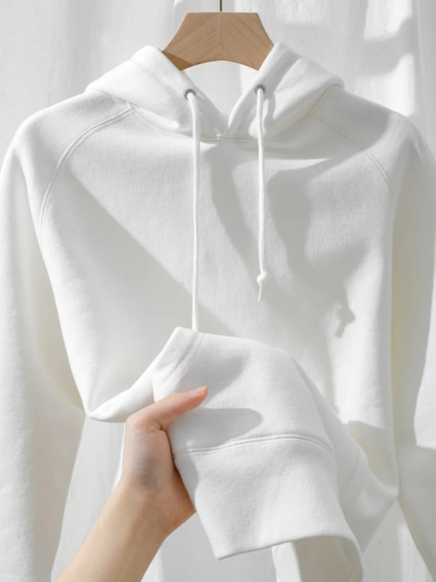 American Style Heavyweight Hoodie Men's Autumn Winter Fleece Thick Pure Color Overhead Thick Not Transparent Cotton Polyester
American Style Heavyweight Hoodie Men's Autumn Winter Fleece Thick Pure Color Overhead Thick Not Transparent Cotton Polyester