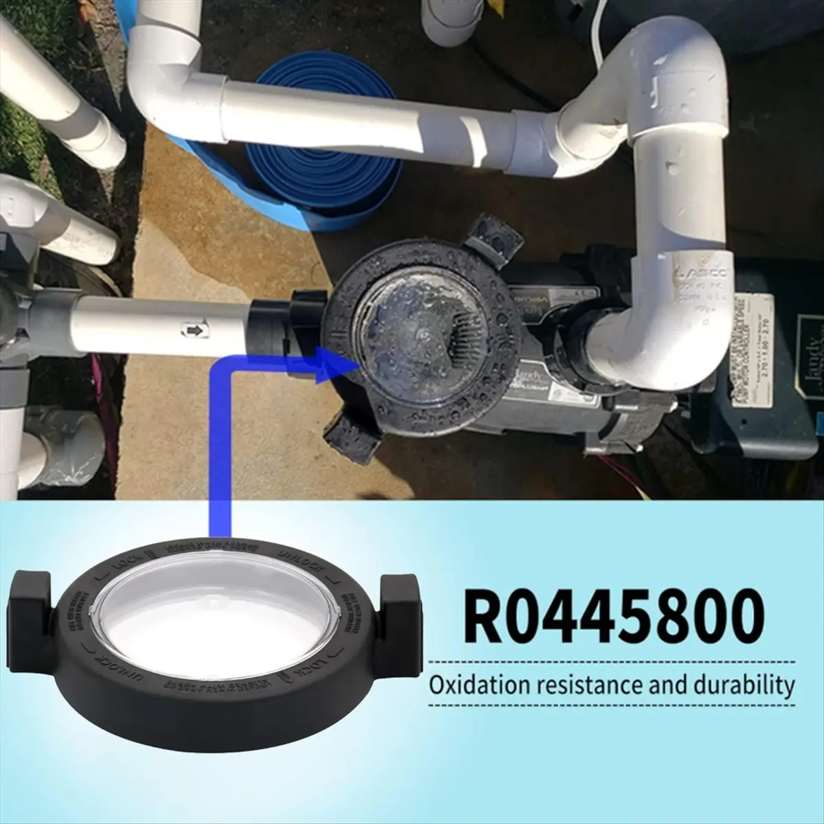 Крышка T22C R0445800 для насосов Zodiac Jandy A0577900 с фиксирующим кольцом и комплектом уплотнений
Крышка T22C R0445800 для насосов Zodiac Jandy A0577900 с фиксирующим кольцом и комплектом уплотнений