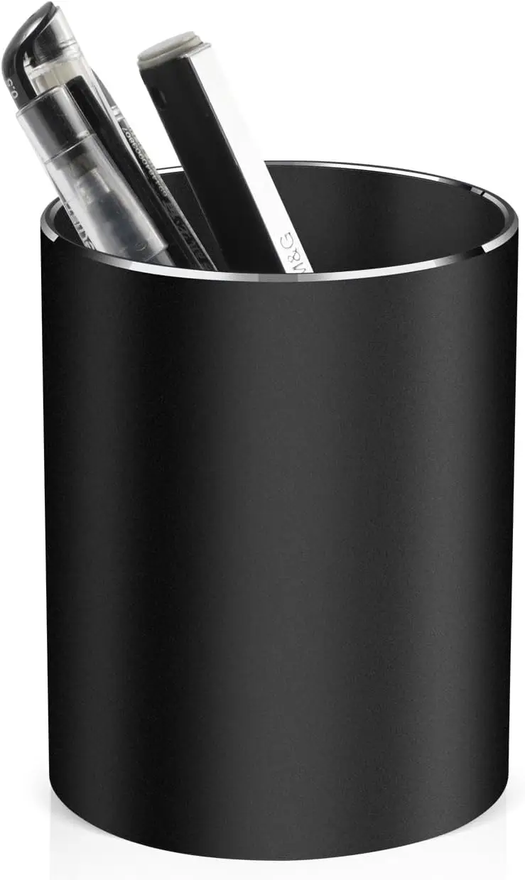 Aluminum Alloy Pen Holder, Desktop Pencil Organizer for Office Supplies with Large Capacity, Simple Modern Design
Aluminum Alloy Pen Holder, Desktop Pencil Organizer for Office Supplies with Large Capacity, Simple Modern Design