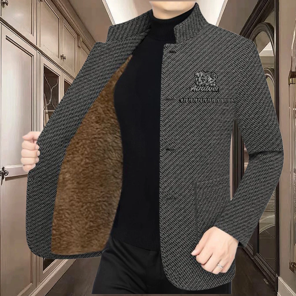 Men's Winter Fce Lined Jaet Trendy Casual Woolen Faionable Versatile Sli New Model Cardigan Sve Long Coat for H...
Men's Winter Fce Lined Jaet Trendy Casual Woolen Faionable Versatile Sli New Model Cardigan Sve Long Coat for H...