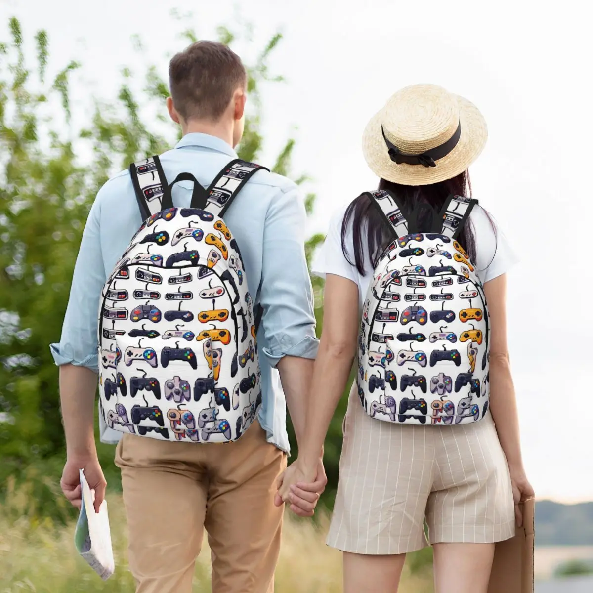 Gaming Controller Evolution Backpack Student BookBag Children School Bag Computer Shoulder Bags for Men Women
Gaming Controller Evolution Backpack Student BookBag Children School Bag Computer Shoulder Bags for Men Women