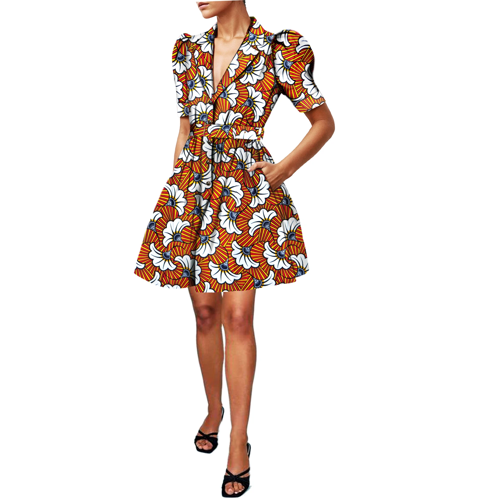 Traditional African Dresses For Women African Cotton Wax Print Dresses Party Holiday Nigerian Dress for Wedding
Traditional African Dresses For Women African Cotton Wax Print Dresses Party Holiday Nigerian Dress for Wedding