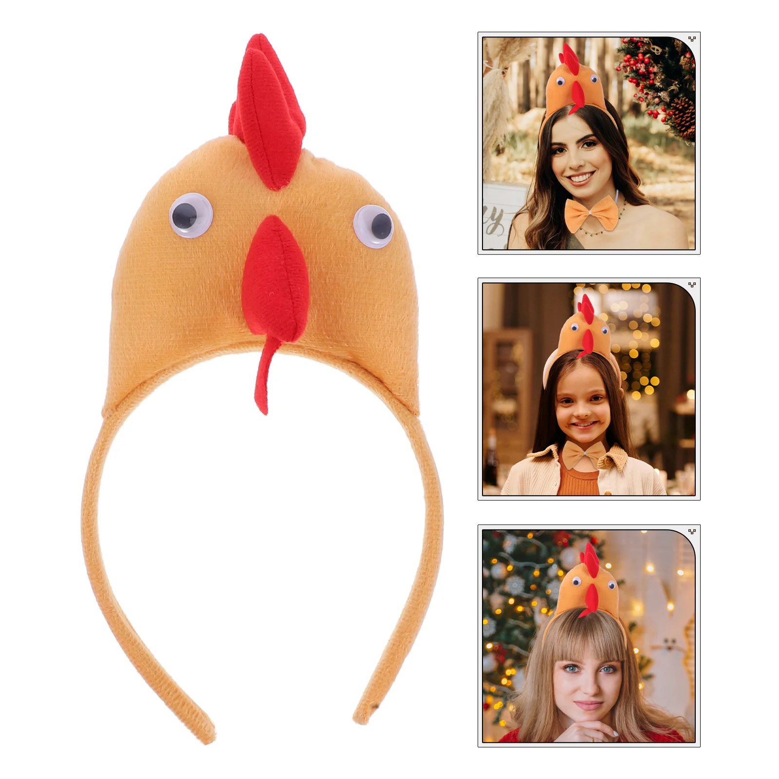 Party Dress Up Easter Hair Accessories Props Rooster Headband for Adults Light Brown Child
Party Dress Up Easter Hair Accessories Props Rooster Headband for Adults Light Brown Child
