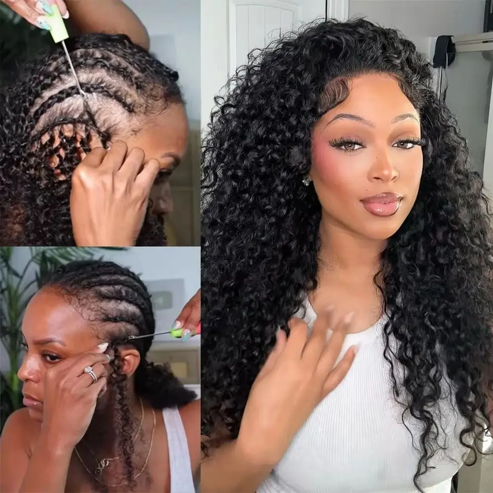 Deep Curly Human Crochet Hair For Women Pre-Separated Loose Deep Wavy Reusable Feather Crochet Hair Extensions Natural Black
Deep Curly Human Crochet Hair For Women Pre-Separated Loose Deep Wavy Reusable Feather Crochet Hair Extensions Natural Black