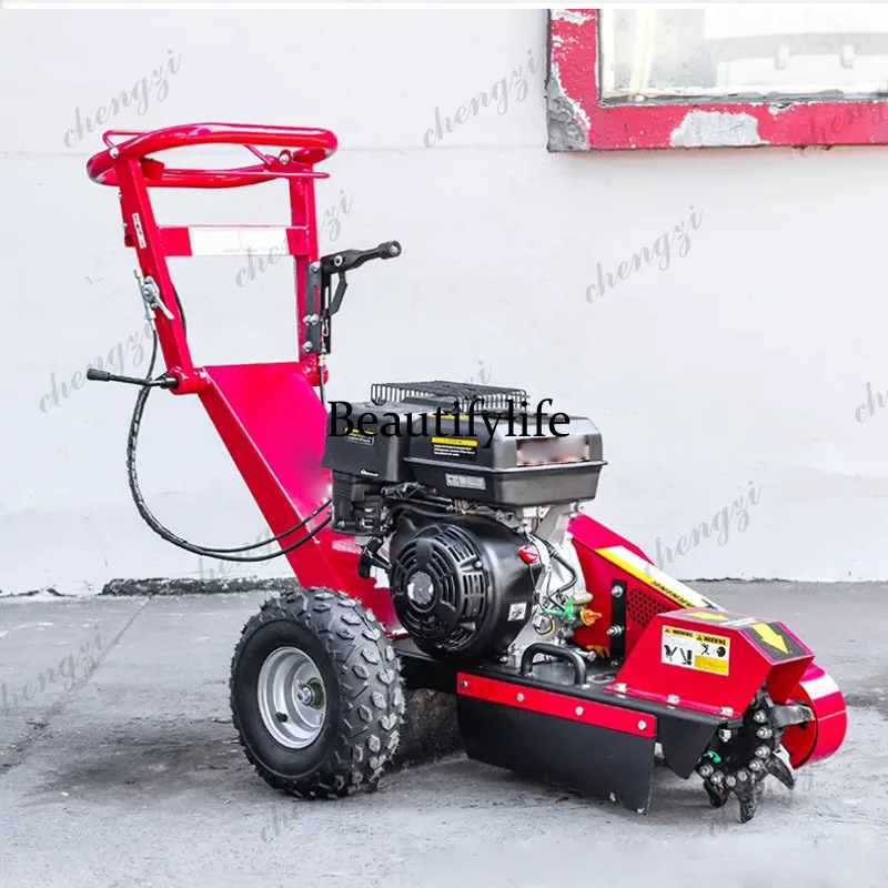 Hand Pushed Small Stump Grinder Tree Root Removal Machine Portable Garden Tree Stump Crusher Cleaning Equipment
Hand Pushed Small Stump Grinder Tree Root Removal Machine Portable Garden Tree Stump Crusher Cleaning Equipment