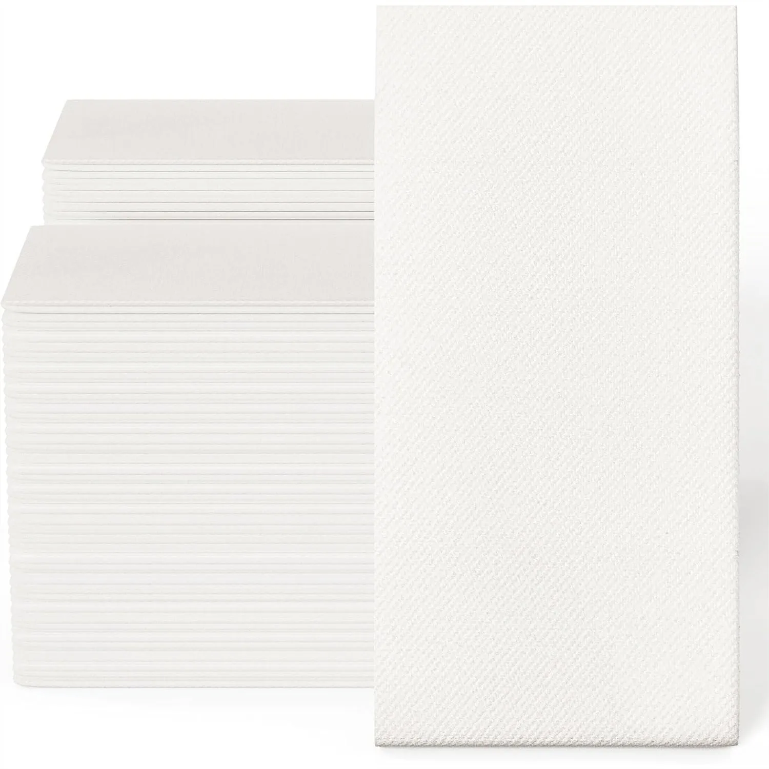 200 Pack Disposable Guest Towels Soft and Absorbent Linen Feel Paper Hand Towels for Bathroom Kitchen
200 Pack Disposable Guest Towels Soft and Absorbent Linen Feel Paper Hand Towels for Bathroom Kitchen