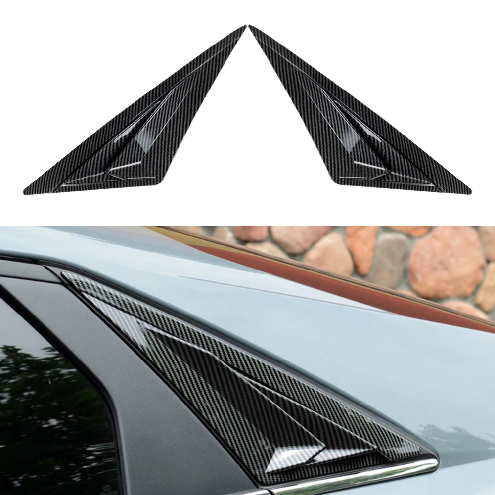 New 1 Pair Left & Right Side Vent Window Louver Shutter Trim Scoop Cover Frame Fit for Hyundai Elantra Sedan 2021 2022 2023 2024
New 1 Pair Left & Right Side Vent Window Louver Shutter Trim Scoop Cover Frame Fit for Hyundai Elantra Sedan 2021 2022 2023 2024
