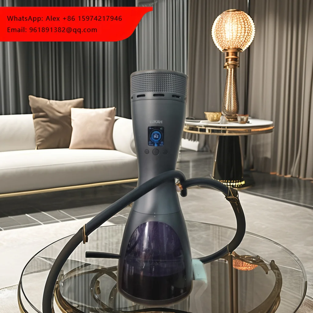 Premium Black E Hookah Kit With LED Display, 380-degree Rapid Heating Technology, And Portable Power Supply E Shisha
Premium Black E Hookah Kit With LED Display, 380-degree Rapid Heating Technology, And Portable Power Supply E Shisha