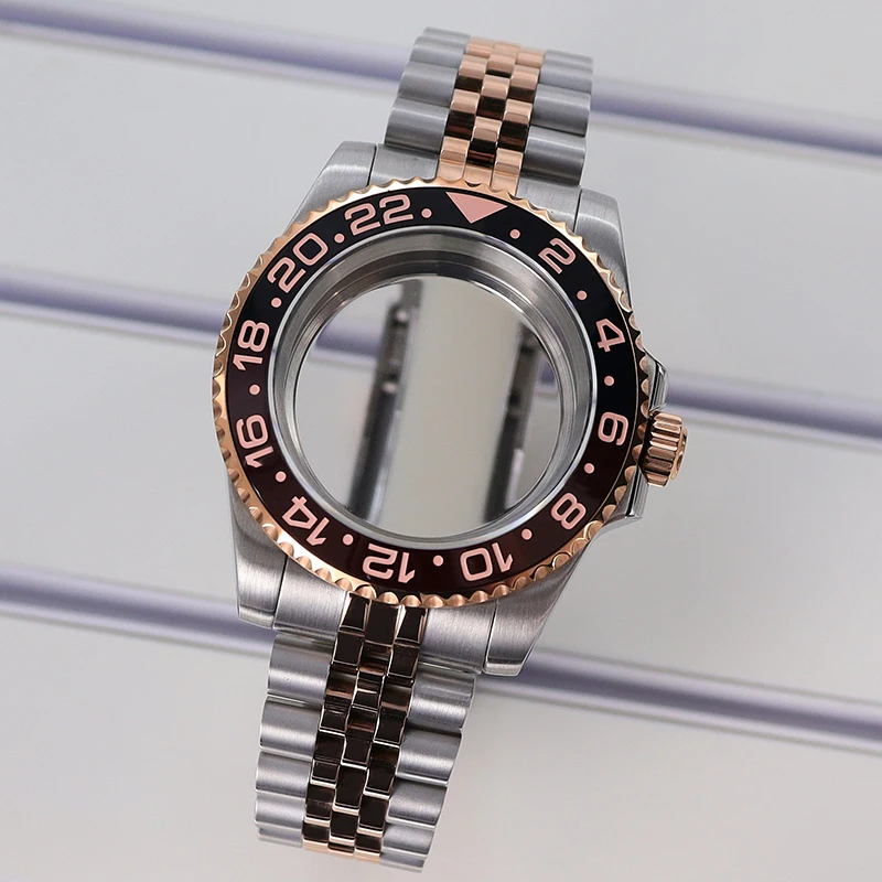 40mm Case Sapphire Glass For Nh35 Nh36 Nh34 Eta2824 Miyota 8215 Movement Nh35 Watch Case Accessories Jubilee Bracelet GMT MASTER
40mm Case Sapphire Glass For Nh35 Nh36 Nh34 Eta2824 Miyota 8215 Movement Nh35 Watch Case Accessories Jubilee Bracelet GMT MASTER