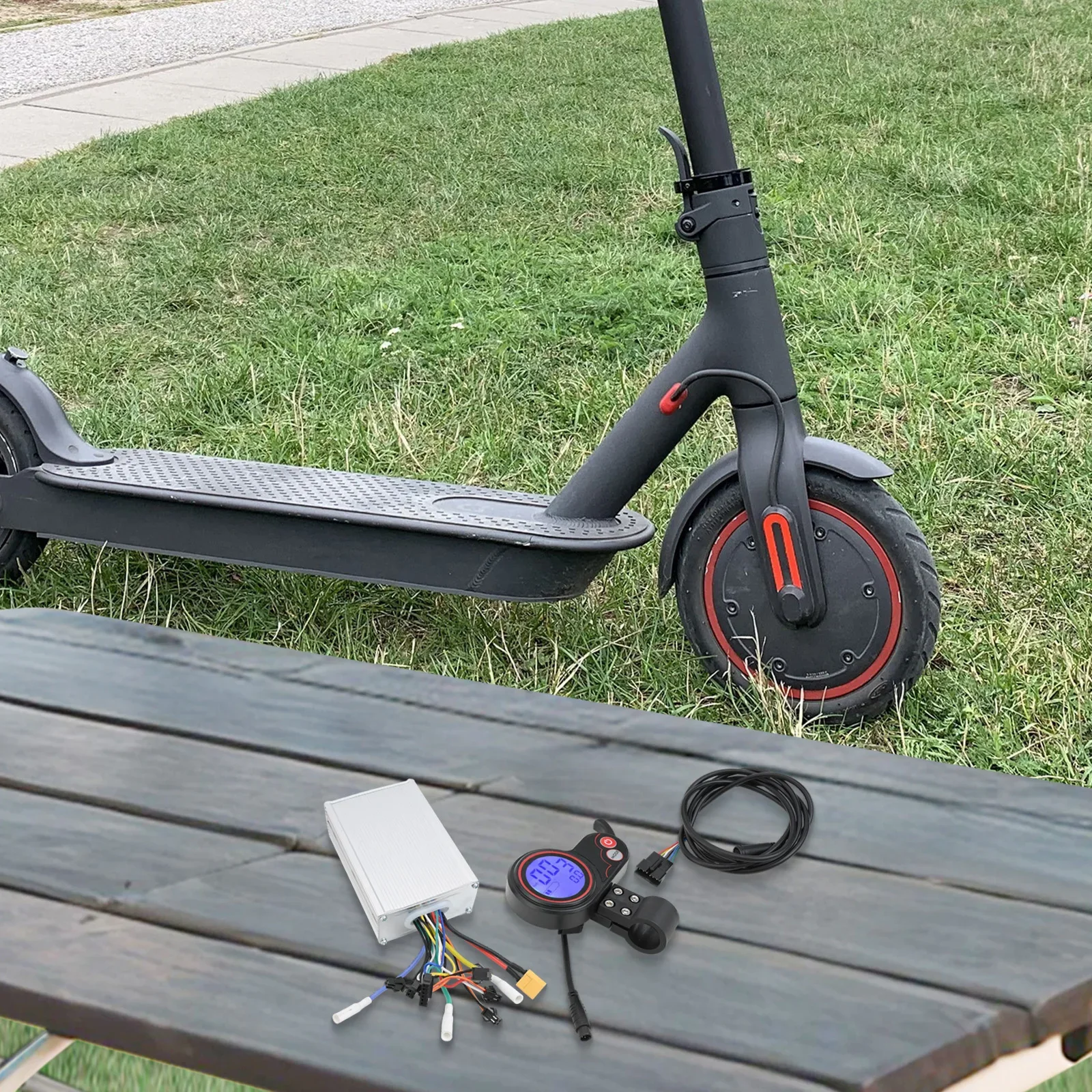 1 шт., комплект контроллера дисплея электрического скутера для Kugoo M5, кабель TF100 + 6-контактный дисплей + 48 В, 30 А, комплект контроллера
1 шт., комплект контроллера дисплея электрического скутера для Kugoo M5, кабель TF100 + 6-контактный дисплей + 48 В, 30 А, комплект контроллера