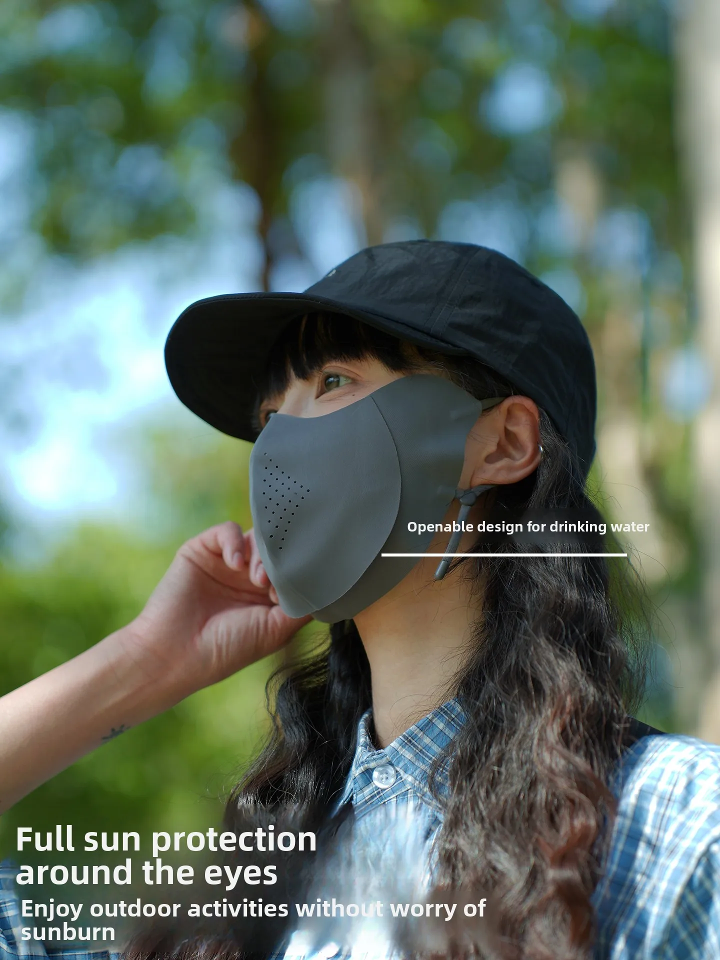 Women's High Aesthetic Value Sun Protection Face Mask Breathable Ice Silk Thin Style Protective Eye Corner Summer Mask
Women's High Aesthetic Value Sun Protection Face Mask Breathable Ice Silk Thin Style Protective Eye Corner Summer Mask