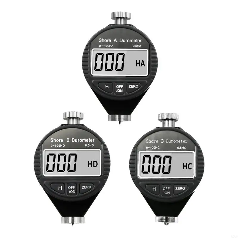 57QF Durometer Meter Hardness Rubber Tester Shore Type D Rubber Tire Durometer Hardness Tester Meter 0‑100 HA Hardness
57QF Durometer Meter Hardness Rubber Tester Shore Type D Rubber Tire Durometer Hardness Tester Meter 0‑100 HA Hardness