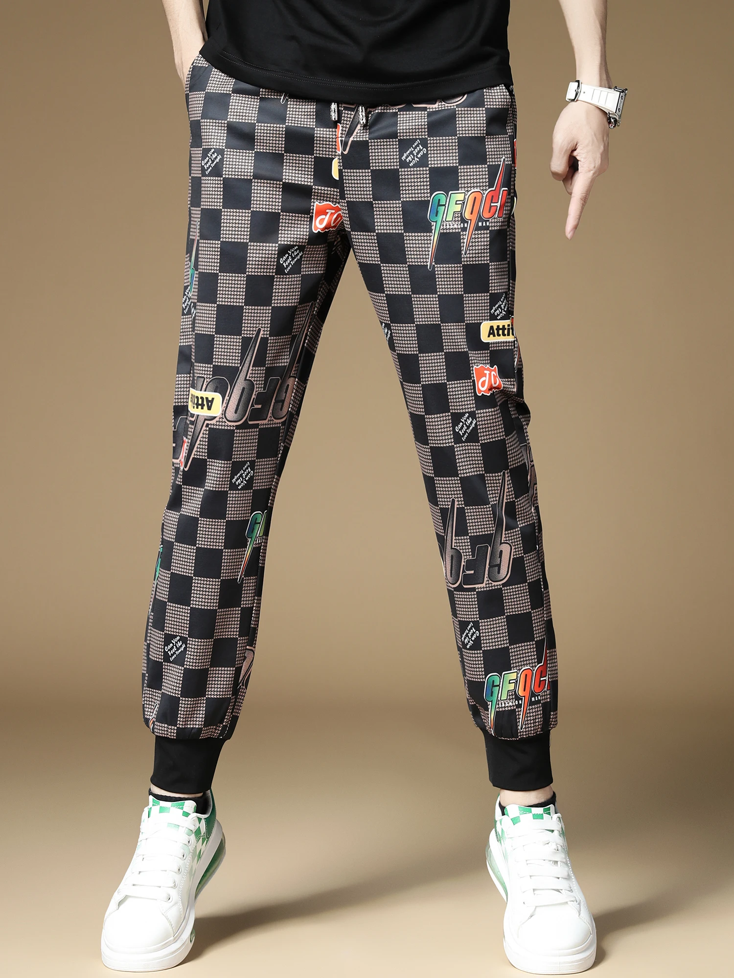 Summer High-End Floral Patterned Ch Board Men's Sports Pants Casual Trousers Faionable Brand Youth Vitali Sle
Summer High-End Floral Patterned Ch Board Men's Sports Pants Casual Trousers Faionable Brand Youth Vitali Sle