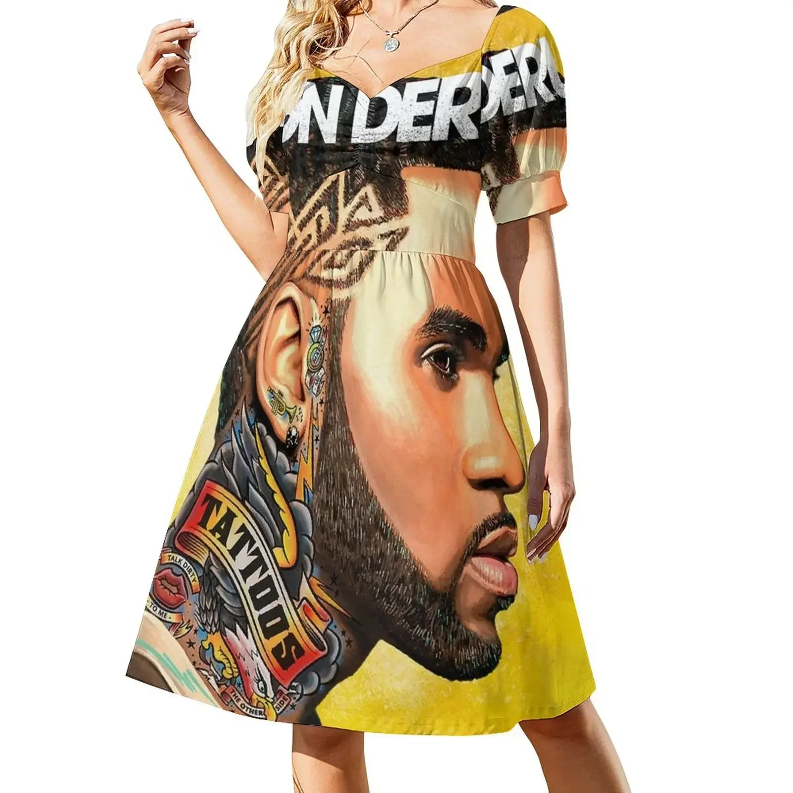 Tattoos Short-Sleeved Dress long sleeve dress women's clothing trend 2025 Dress
Tattoos Short-Sleeved Dress long sleeve dress women's clothing trend 2025 Dress