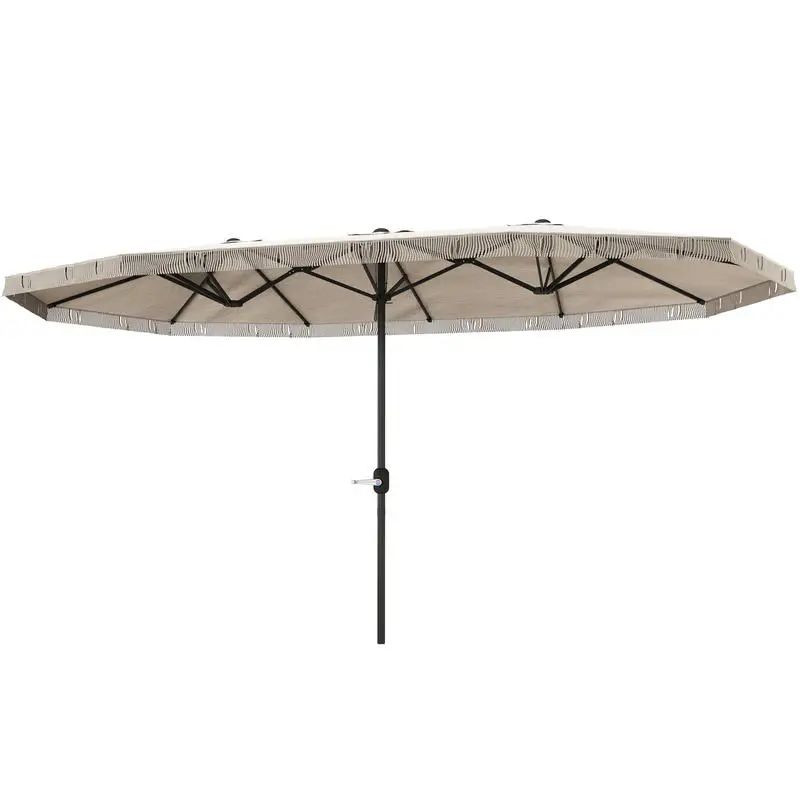 Double Rectangular Garden Gazebo 4.5 X 2.65 X 2.6 m with Crank Opening and Closing, 180 G/M² Fabric, Cream
Double Rectangular Garden Gazebo 4.5 X 2.65 X 2.6 m with Crank Opening and Closing, 180 G/M² Fabric, Cream