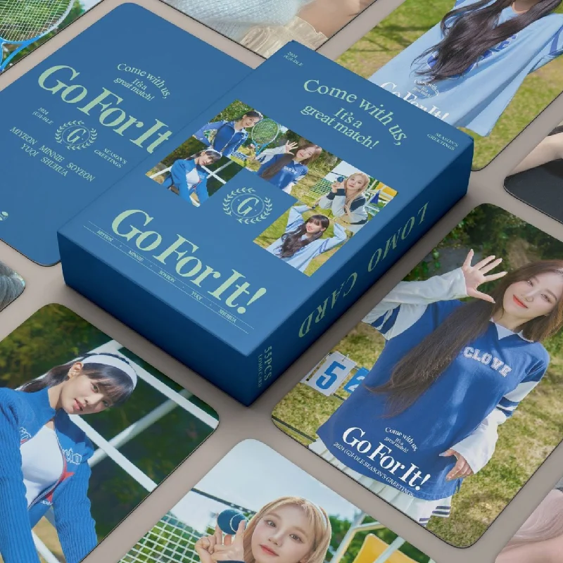 55pcs/set Kpop (G)I-DLE Laser Lomo Cards Go For It! Photocard Printed Photo YUQI MINNIE SHUHUA Fans Collection Gifts
55pcs/set Kpop (G)I-DLE Laser Lomo Cards Go For It! Photocard Printed Photo YUQI MINNIE SHUHUA Fans Collection Gifts
