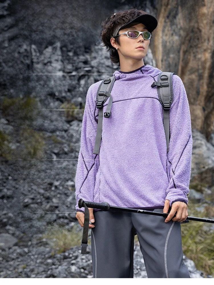 Outdoor Breathable Fleece Hoodie Constant Temperature Warm Design Casual Style Men's Long Sleeve Sweatshirt for Daily Wear
Outdoor Breathable Fleece Hoodie Constant Temperature Warm Design Casual Style Men's Long Sleeve Sweatshirt for Daily Wear
