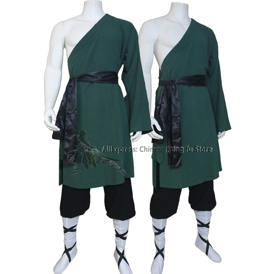 One-sleeve Shaolin Monk Suit Kung fu Uniform Martial arts Tai Chi Suit Chinese Gongfu Sets Custom Tailor 20 Colors
One-sleeve Shaolin Monk Suit Kung fu Uniform Martial arts Tai Chi Suit Chinese Gongfu Sets Custom Tailor 20 Colors