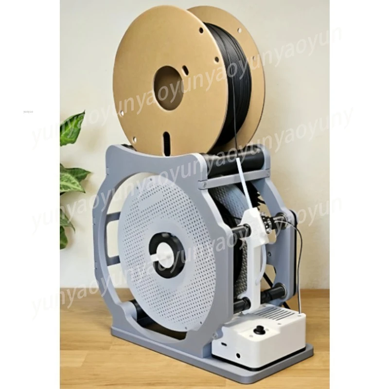 3D Printed Filament Winder, Hand Crank Spool Rewinder, Desktop Organizer for 3D Printing Storage
3D Printed Filament Winder, Hand Crank Spool Rewinder, Desktop Organizer for 3D Printing Storage