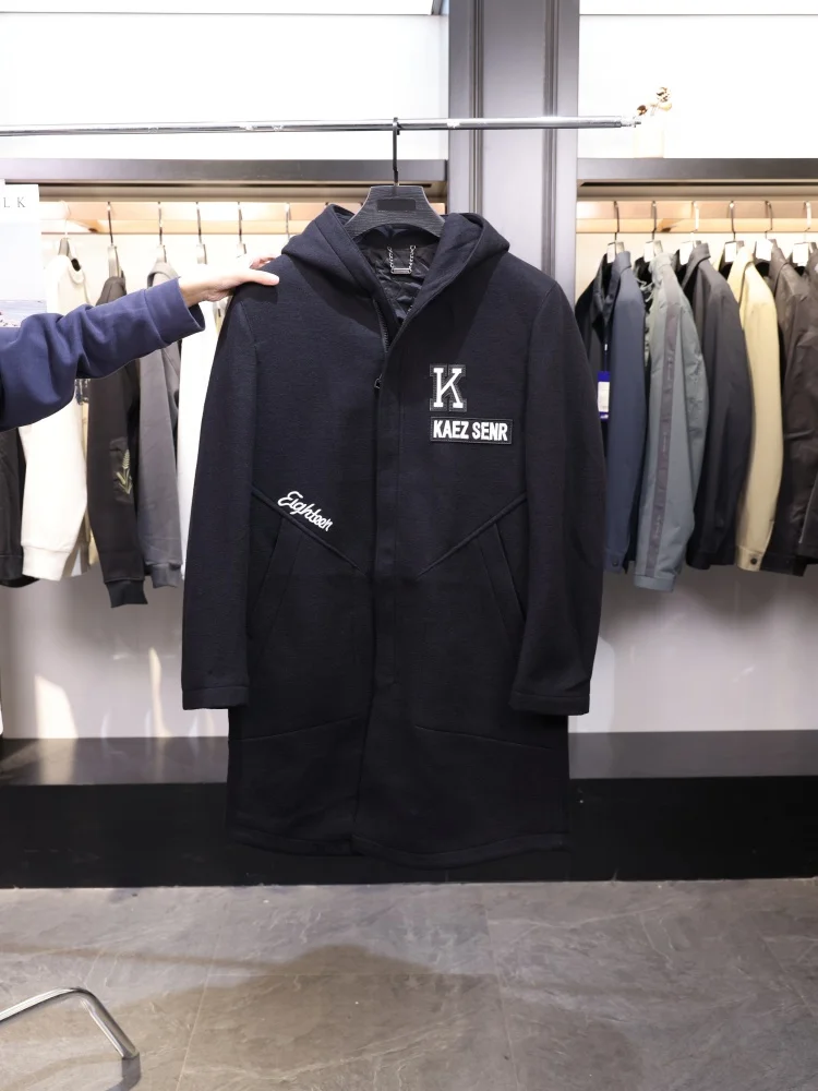 Мужское модное пальто H-Home из шерсти и хлопка с капюшоном, осень-зима 2025, свободный крой, молодежное, средней длины
Мужское модное пальто H-Home из шерсти и хлопка с капюшоном, осень-зима 2025, свободный крой, молодежное, средней длины