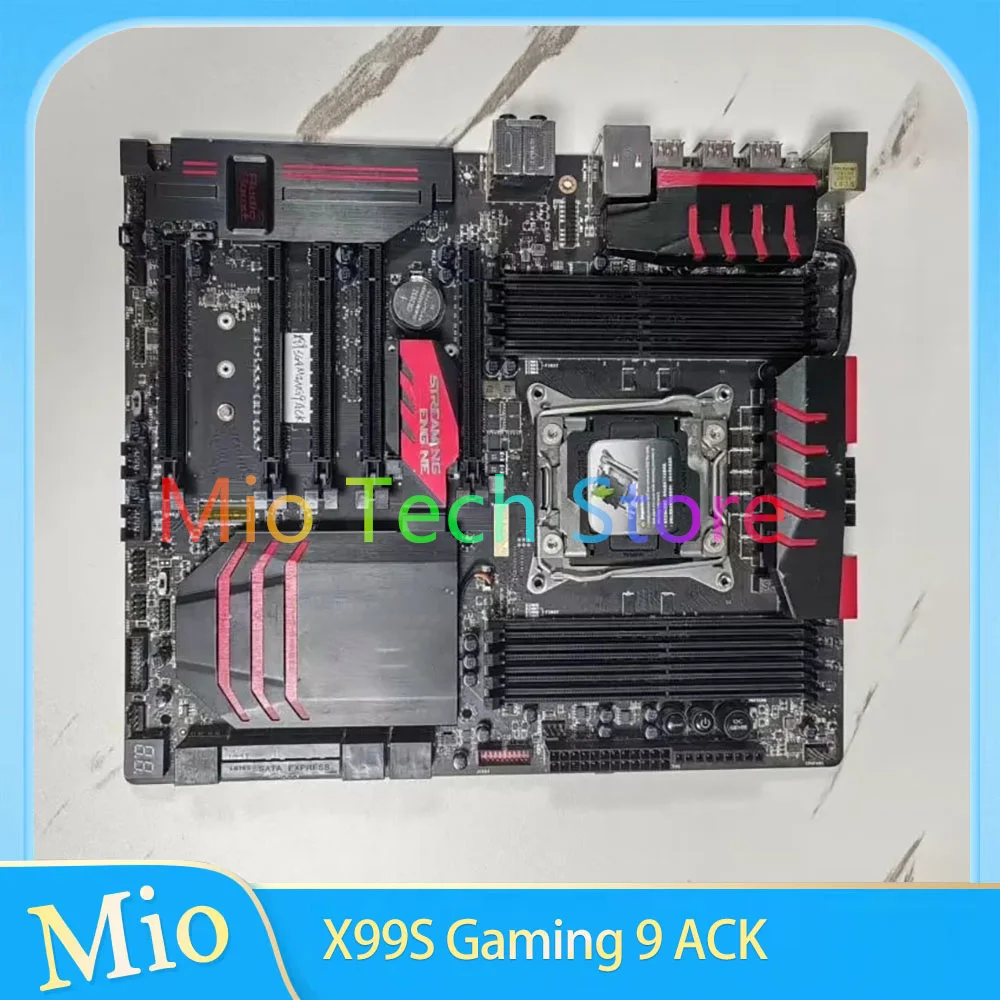 E-ATX high-performance motherboard DDR4 X99S Gaming 9 ACK
E-ATX high-performance motherboard DDR4 X99S Gaming 9 ACK
