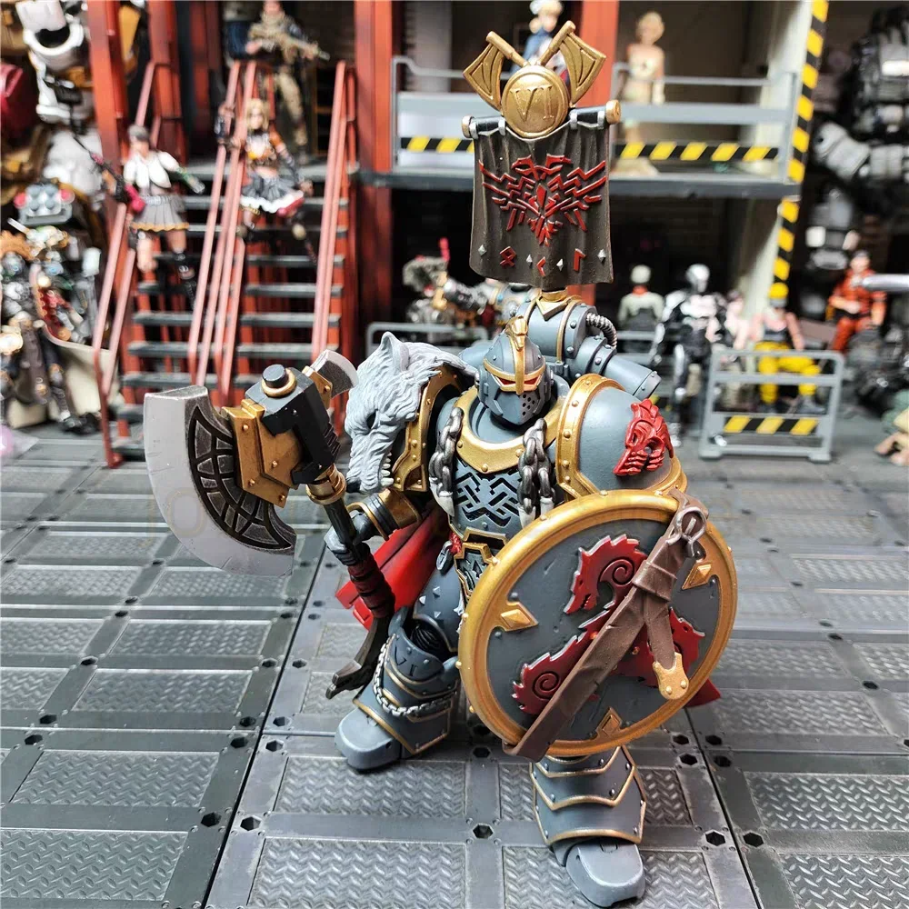 In Stock JOYTOY Warhammer 40K 1/18 Action Figures Space Wolves Legion Praetor with Power Axe and Combat Shield Model Toys Gifts
In Stock JOYTOY Warhammer 40K 1/18 Action Figures Space Wolves Legion Praetor with Power Axe and Combat Shield Model Toys Gifts
