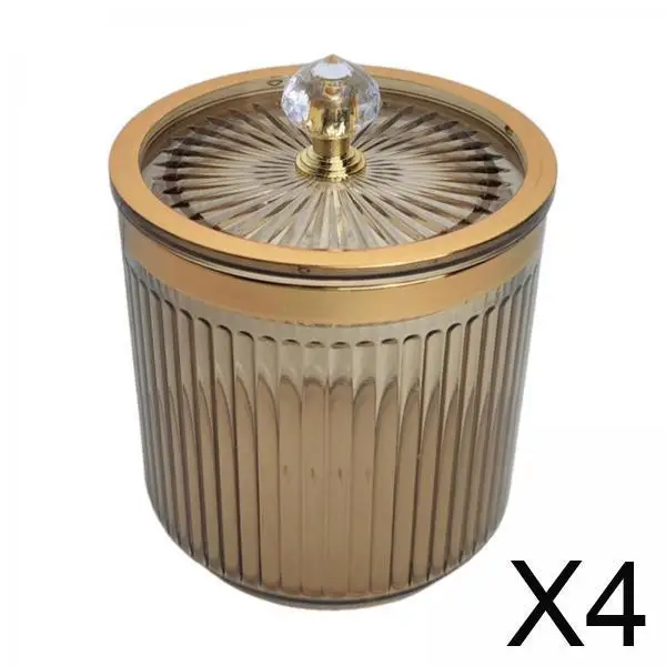 Bathroom Canister Storage Vanity Makeup Organizer Compact Transparent Cotton Swab Ball Pad Holder Box
Bathroom Canister Storage Vanity Makeup Organizer Compact Transparent Cotton Swab Ball Pad Holder Box