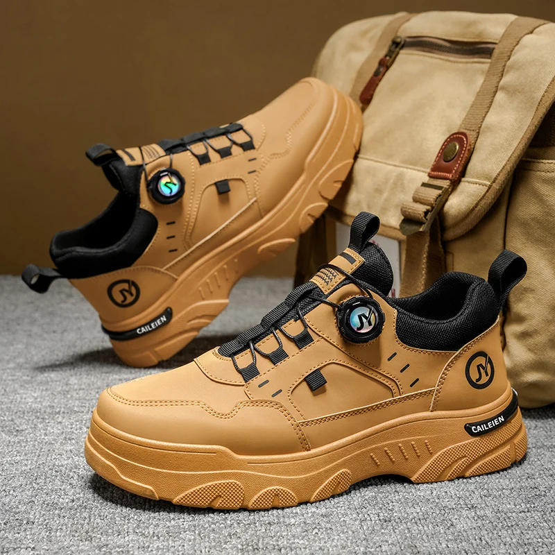 British Style Outdoor Walking Shoes Men 2025 New Fashion Men's Leather Casual Shoes Wear-resistant Non Slip Flat Sneakers Man
British Style Outdoor Walking Shoes Men 2025 New Fashion Men's Leather Casual Shoes Wear-resistant Non Slip Flat Sneakers Man