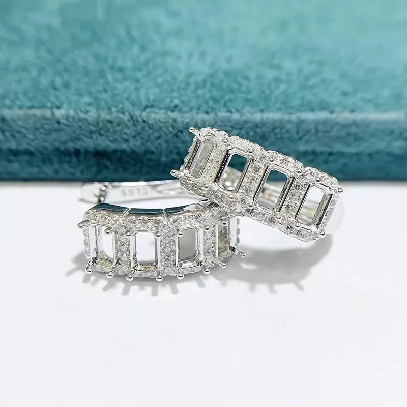 MeiBaPJ 3mm*5mm Rectangle Stones DIY 925 Silver Empty Holder Fashion Zircons Stud Earrings Fine Charm Party Jewelry for Women
MeiBaPJ 3mm*5mm Rectangle Stones DIY 925 Silver Empty Holder Fashion Zircons Stud Earrings Fine Charm Party Jewelry for Women