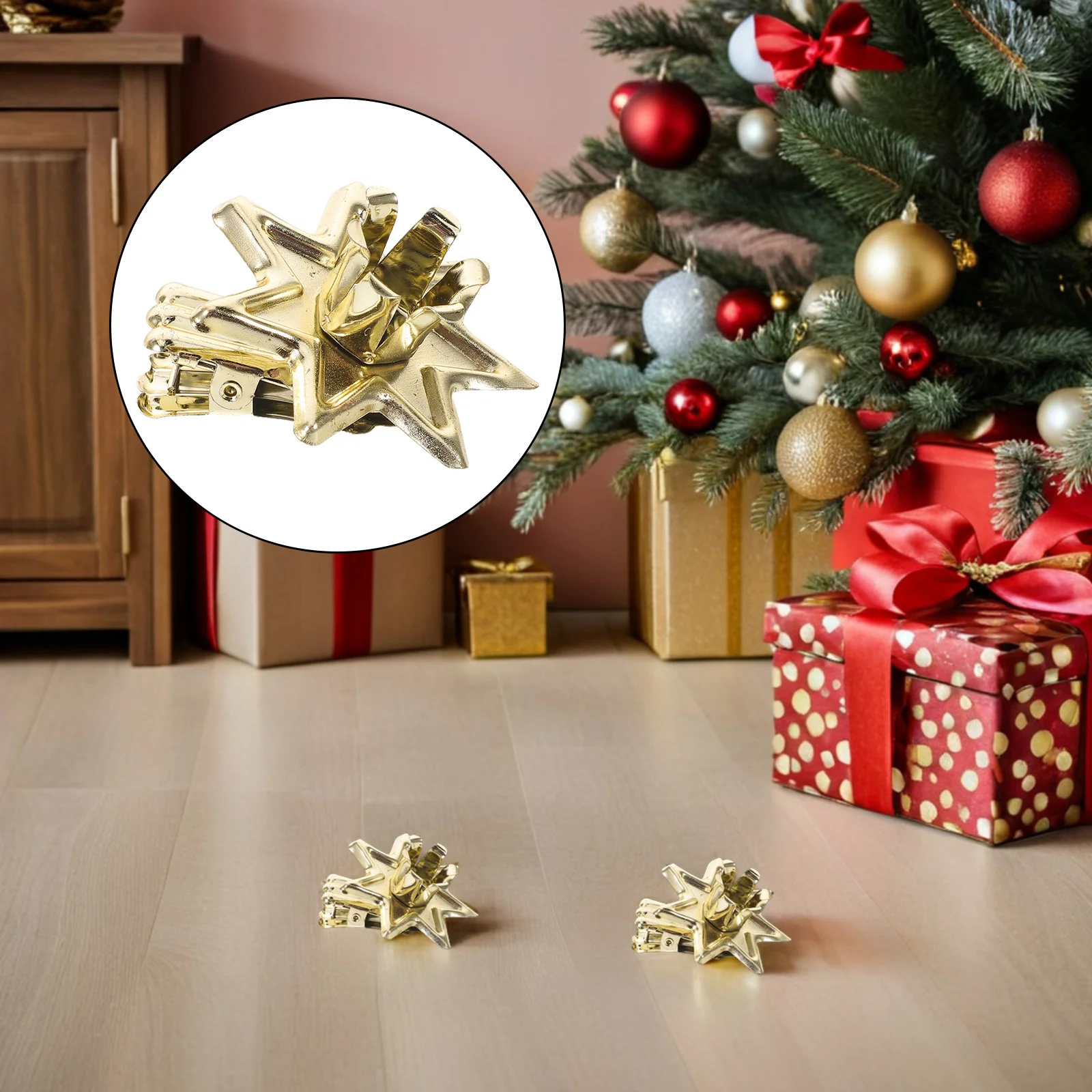 12Pcs Star Shape Metal Clips Clip on Holder for Christmas Tree Taper Candles Table Decor Holder Clips for Party
12Pcs Star Shape Metal Clips Clip on Holder for Christmas Tree Taper Candles Table Decor Holder Clips for Party