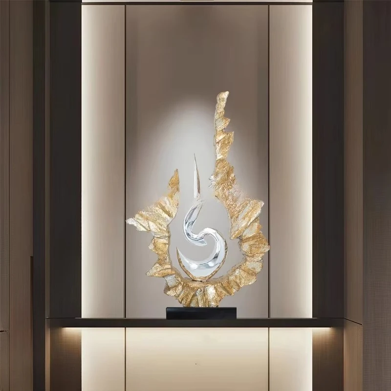 Resin Hotel Lobby Sculpture Ornament Luxury, Home Decoration Modern Interior Sculpture
Resin Hotel Lobby Sculpture Ornament Luxury, Home Decoration Modern Interior Sculpture