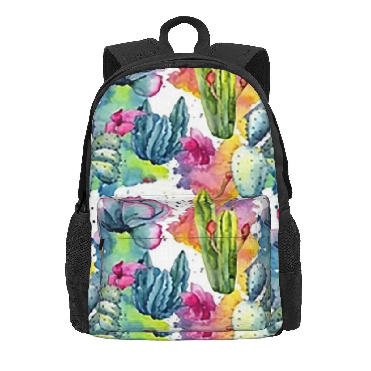 Exotic Wildflower Cactus Pattern Watercolor Style Stylish Backpack Daypack BookBag School Bag Shoulder Bags for Men Women
Exotic Wildflower Cactus Pattern Watercolor Style Stylish Backpack Daypack BookBag School Bag Shoulder Bags for Men Women